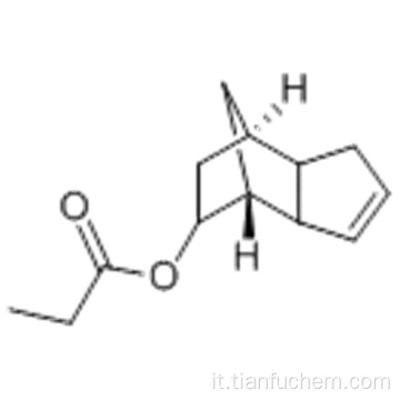 4,7-Methano-1H-inden-6-olo, 3a, 4,5,6,7,7a-esaidro-, 6-propanoato CAS 17511-60-3